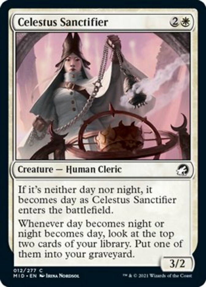 Celestus Sanctifier [Innistrad: Midnight Hunt] | Exor Games Truro