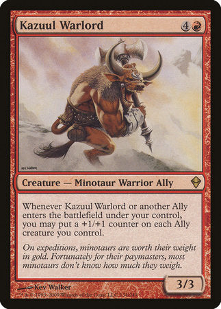 Kazuul Warlord [Zendikar] | Exor Games Truro