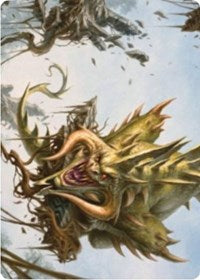 Canopy Baloth Art Card [Zendikar Rising Art Series] | Exor Games Truro