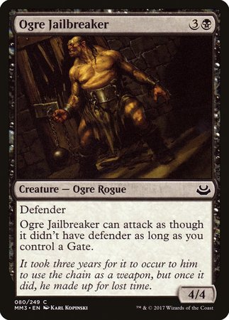 Ogre Jailbreaker [Modern Masters 2017] | Exor Games Truro