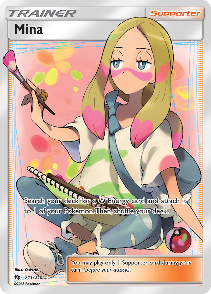 Mina (211/214) [Sun & Moon: Lost Thunder] | Exor Games Truro