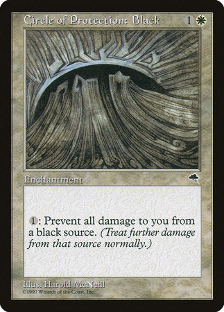 Circle of Protection: Black [Tempest] | Exor Games Truro