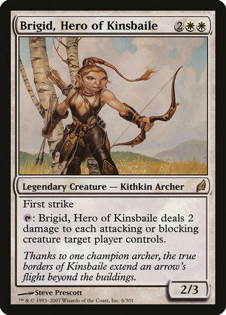 Brigid, Hero of Kinsbaile [Lorwyn] | Exor Games Truro