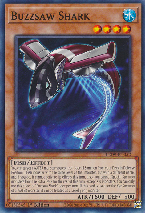 Buzzsaw Shark [LED9-EN052] Common | Exor Games Truro