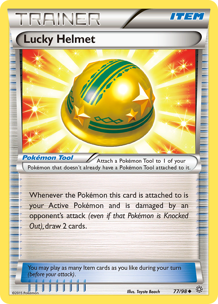 Lucky Helmet (77/98) [XY: Ancient Origins] | Exor Games Truro