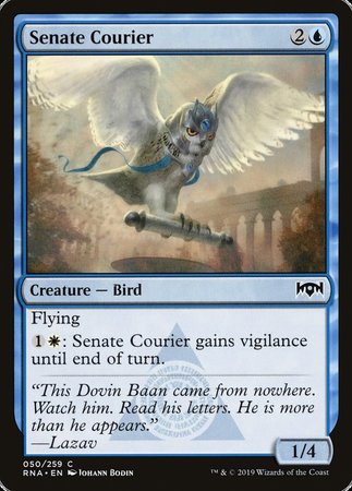 Senate Courier [Ravnica Allegiance] | Exor Games Truro