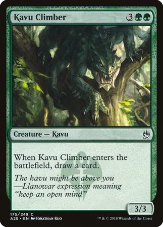 Kavu Climber [Masters 25] | Exor Games Truro