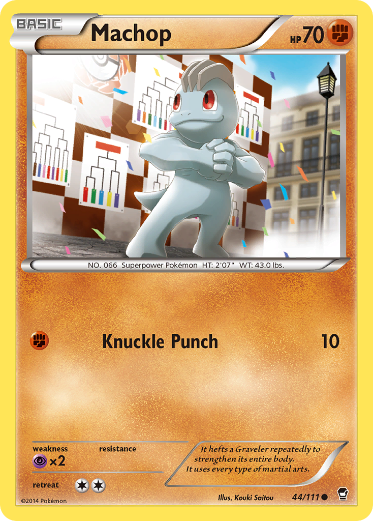 Machop (44/111) [XY: Furious Fists] | Exor Games Truro