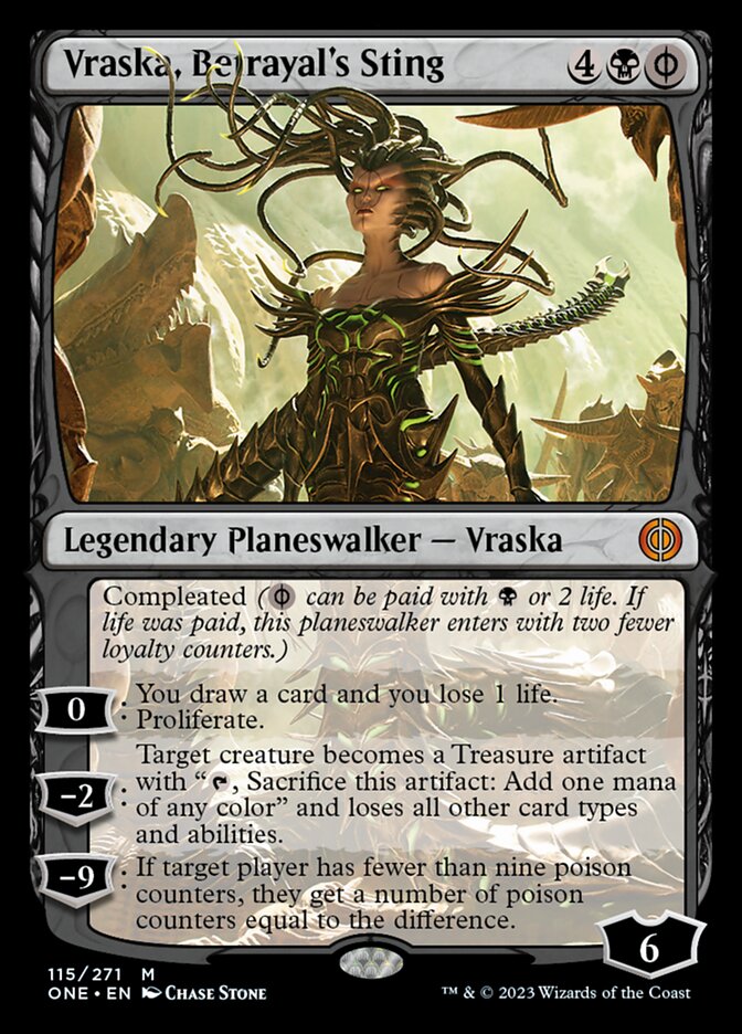 Vraska, Betrayal's Sting [Phyrexia: All Will Be One] | Exor Games Truro