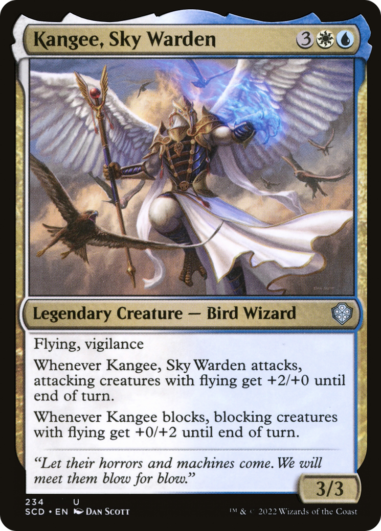 Kangee, Sky Warden [Starter Commander Decks] | Exor Games Truro