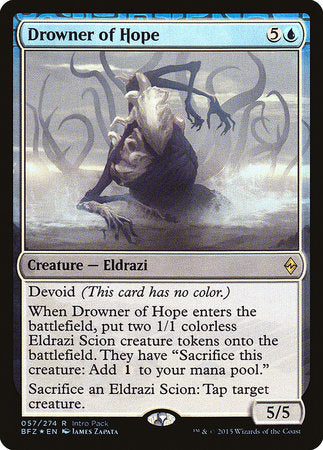 Drowner of Hope [Battle for Zendikar Promos] | Exor Games Truro