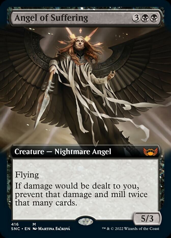 Angel of Suffering (Extended Art) [Streets of New Capenna] | Exor Games Truro