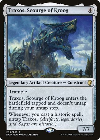 Traxos, Scourge of Kroog [Dominaria] | Exor Games Truro