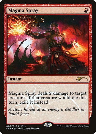 Magma Spray [Friday Night Magic 2014] | Exor Games Truro