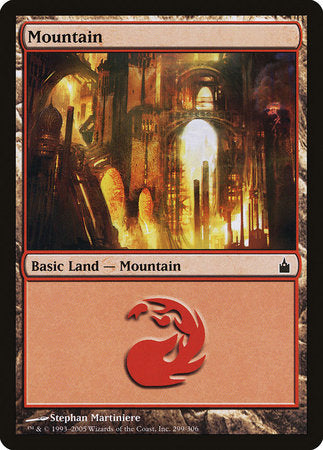 Mountain (299) [Ravnica: City of Guilds] | Exor Games Truro