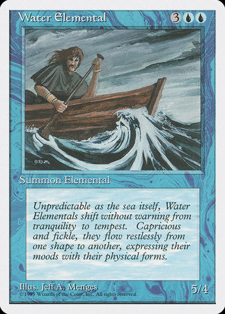 Water Elemental [Fourth Edition] | Exor Games Truro