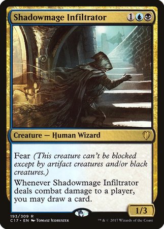 Shadowmage Infiltrator [Commander 2017] | Exor Games Truro