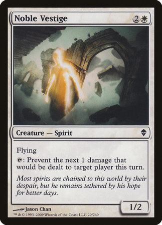 Noble Vestige [Zendikar] | Exor Games Truro