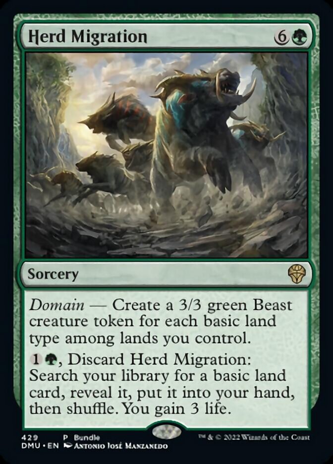 Herd Migration (Bundle) [Dominaria United] | Exor Games Truro