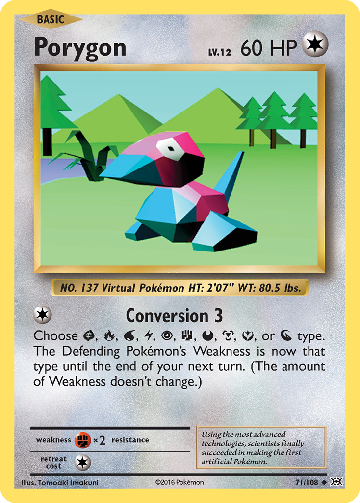 Porygon (71/108) [XY: Evolutions] | Exor Games Truro