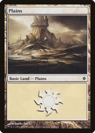 Plains (166) [New Phyrexia] | Exor Games Truro