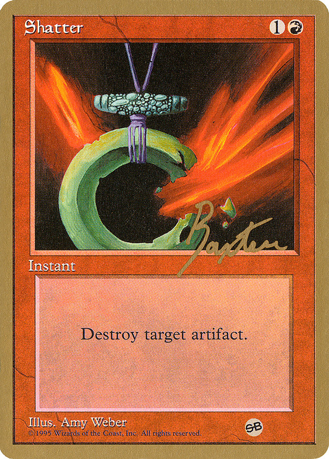 Shatter (George Baxter) (SB) [Pro Tour Collector Set] | Exor Games Truro