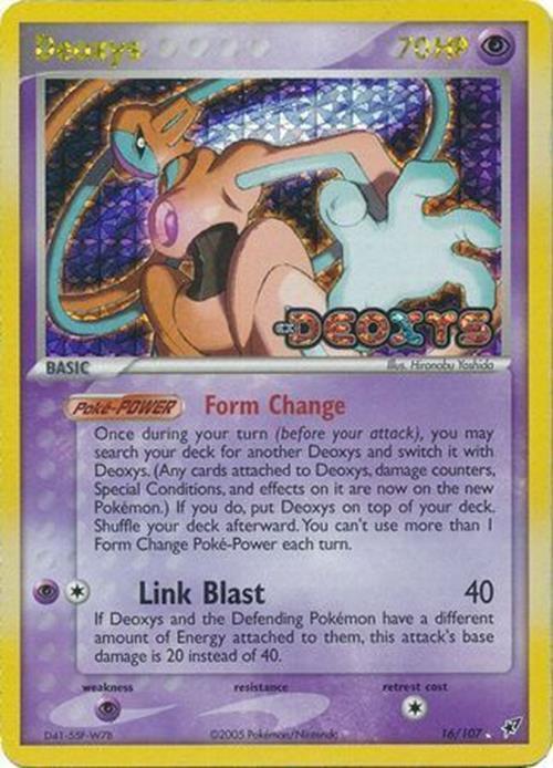 Deoxys (16/107) (Stamped) [EX: Deoxys] | Exor Games Truro