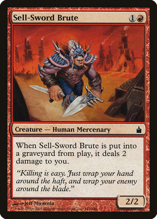 Sell-Sword Brute [Ravnica: City of Guilds] | Exor Games Truro