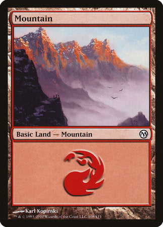 Mountain (108) [Duels of the Planeswalkers] | Exor Games Truro