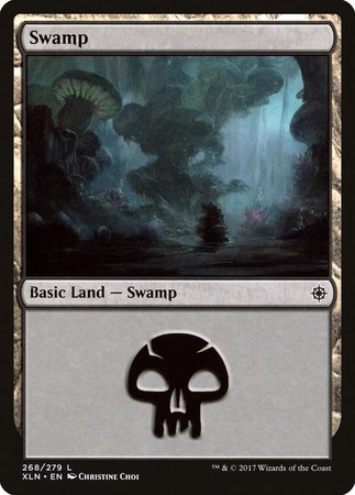 Swamp (268) [Ixalan] | Exor Games Truro