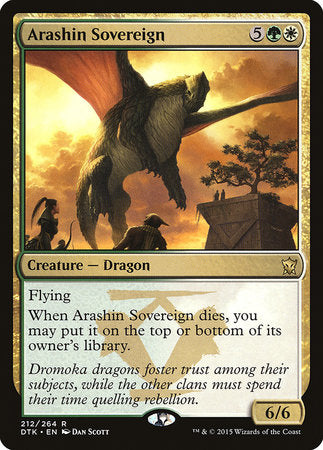 Arashin Sovereign [Dragons of Tarkir] | Exor Games Truro