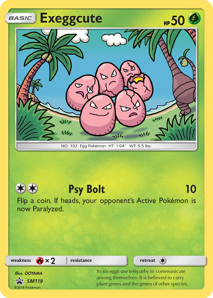 Exeggcute (SM119) [Sun & Moon: Black Star Promos] | Exor Games Truro