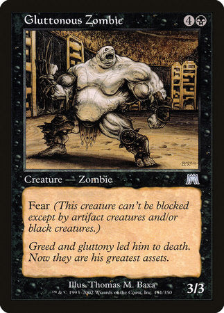 Gluttonous Zombie [Onslaught] | Exor Games Truro