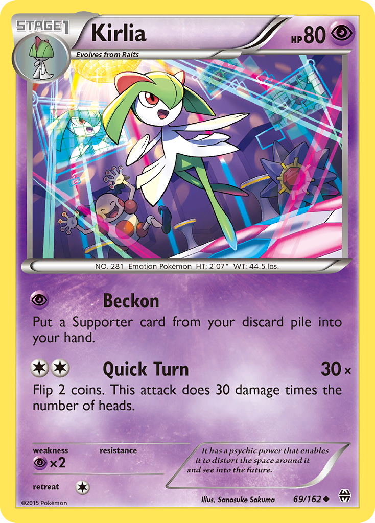 Kirlia (69/162) [XY: BREAKthrough] | Exor Games Truro