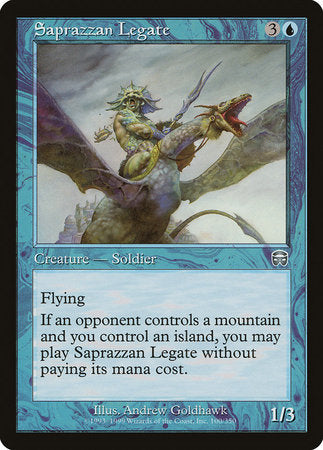 Saprazzan Legate [Mercadian Masques] | Exor Games Truro