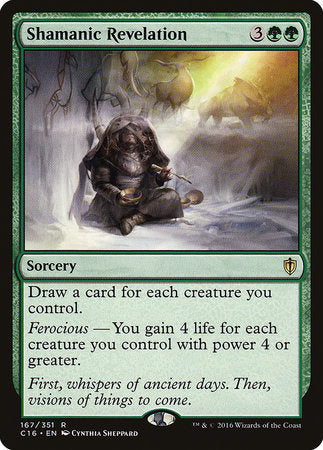 Shamanic Revelation [Commander 2016] | Exor Games Truro