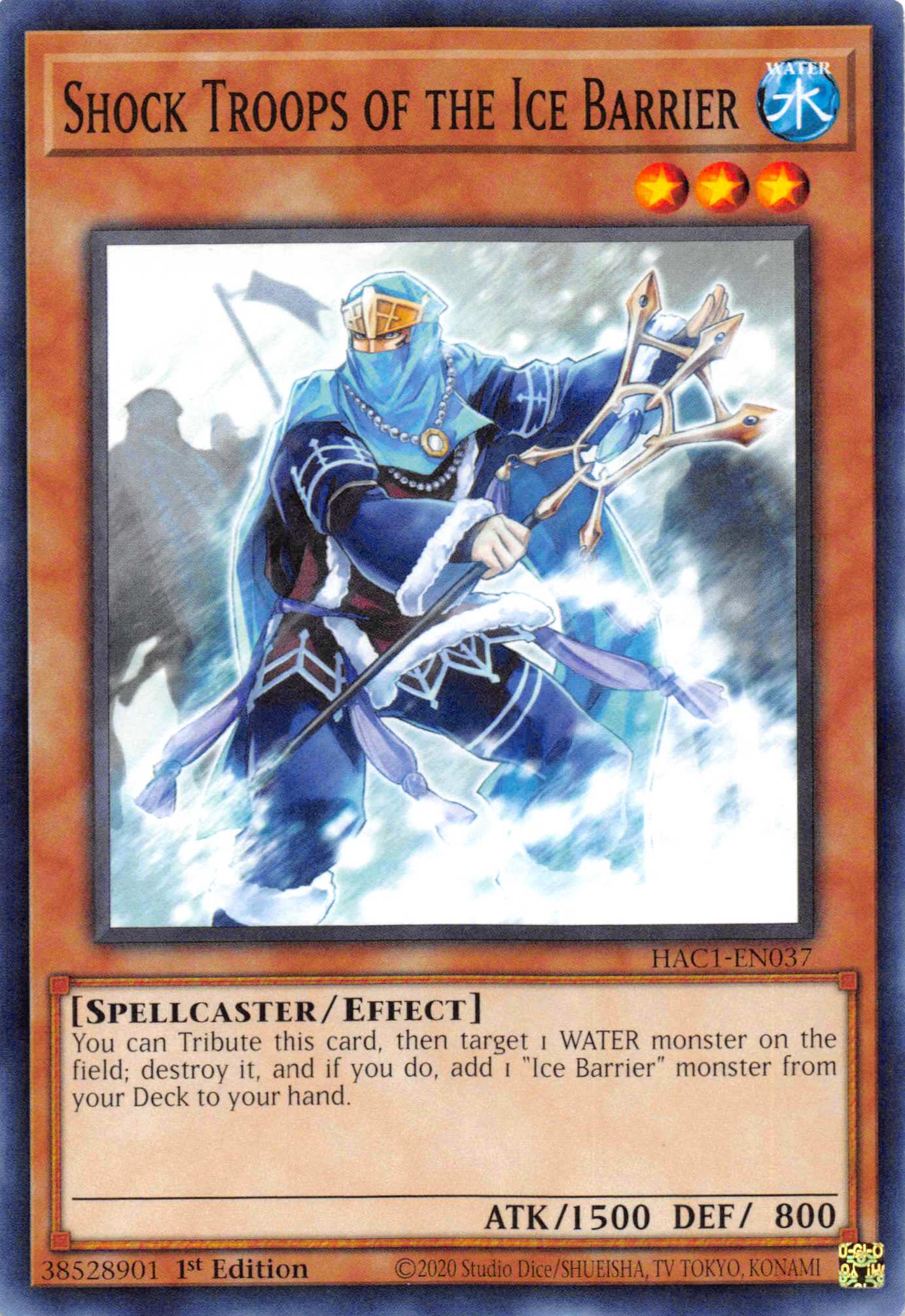 Shock Troops of the Ice Barrier [HAC1-EN037] Common | Exor Games Truro