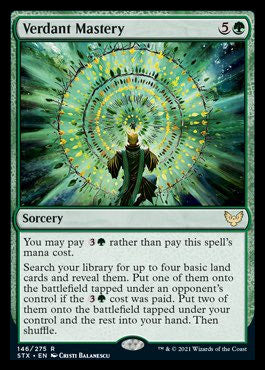 Verdant Mastery [Strixhaven: School of Mages] | Exor Games Truro