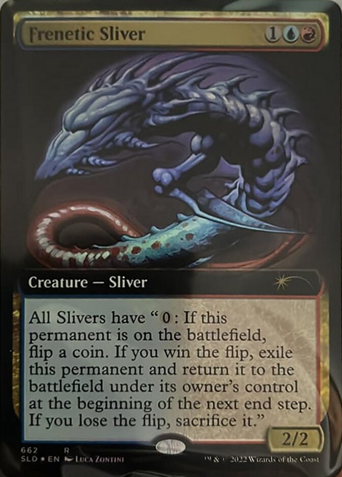 Frenetic Sliver (Extended Art) [Secret Lair Drop Promos] | Exor Games Truro