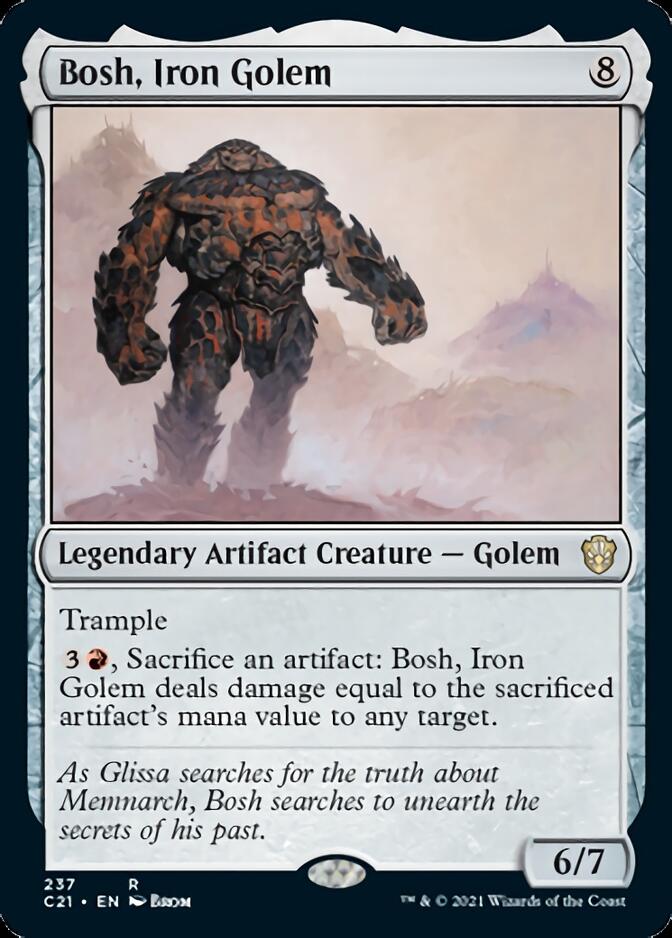 Bosh, Iron Golem [Commander 2021] | Exor Games Truro