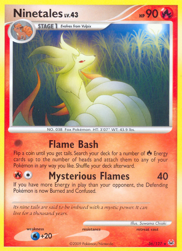 Ninetales (36/127) [Platinum: Base Set] | Exor Games Truro