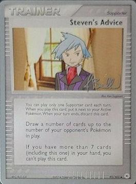 Steven's Advice (92/101) (Eeveelutions - Jimmy Ballard) [World Championships 2006] | Exor Games Truro