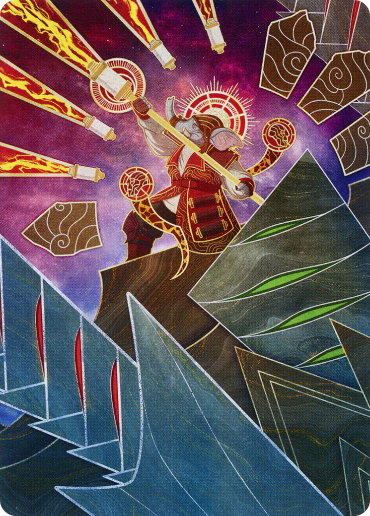 Quintorius, Loremaster Art Card (63) [March of the Machine Art Series] | Exor Games Truro