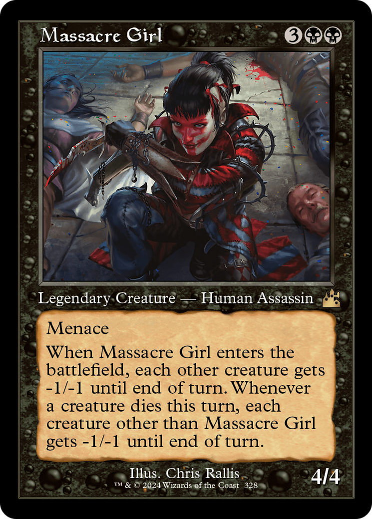 Massacre Girl (Retro) [Ravnica Remastered] | Exor Games Truro