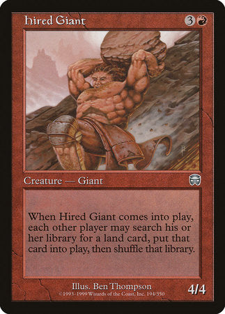 Hired Giant [Mercadian Masques] | Exor Games Truro