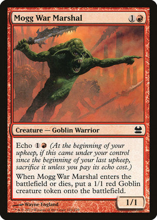 Mogg War Marshal [Modern Masters] | Exor Games Truro