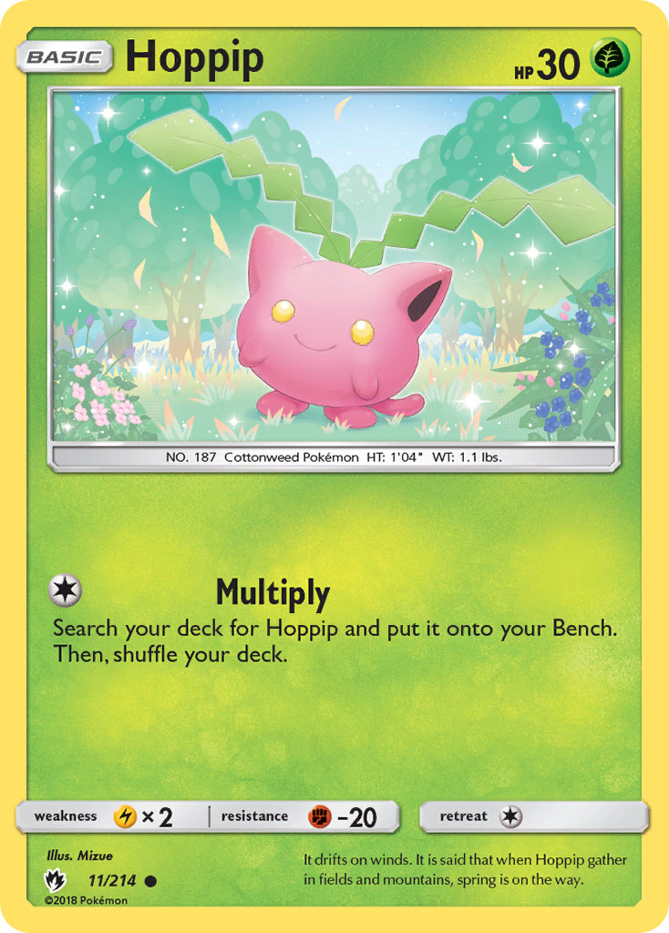 Hoppip (11/214) [Sun & Moon: Lost Thunder] | Exor Games Truro