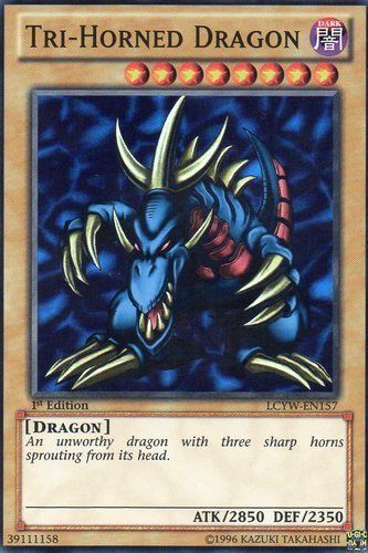 Tri-Horned Dragon [LCYW-EN157] Super Rare | Exor Games Truro