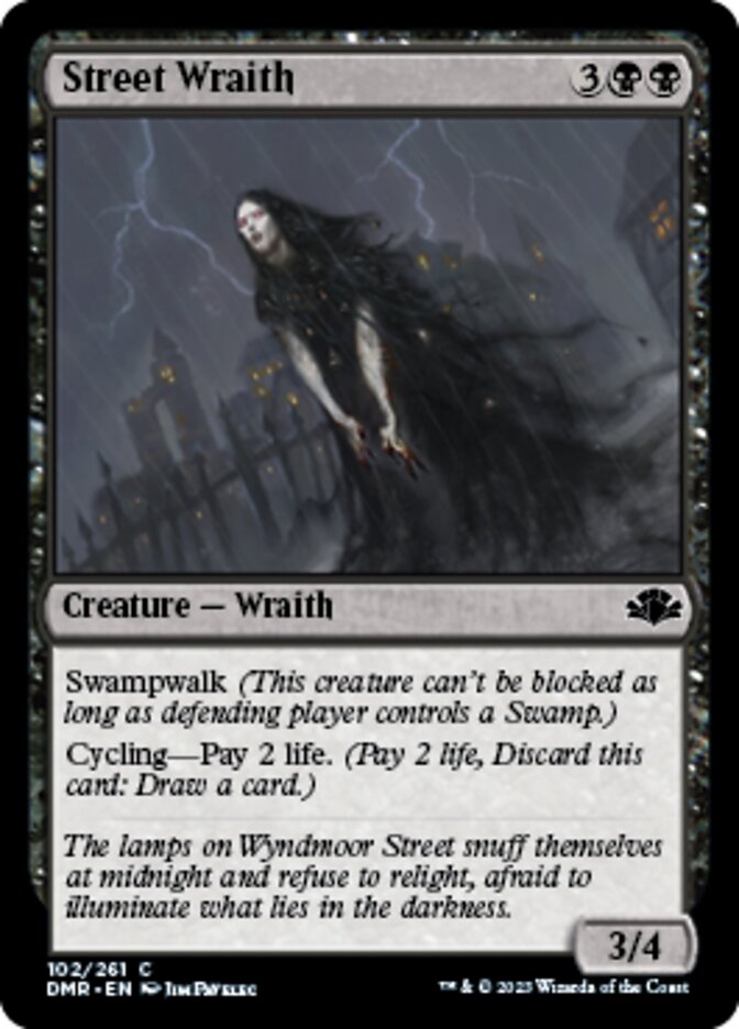 Street Wraith [Dominaria Remastered] | Exor Games Truro