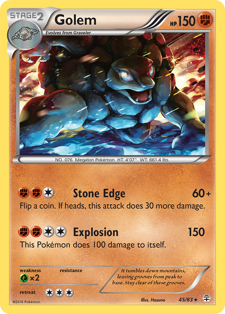 Golem (45/83) [XY: Generations] | Exor Games Truro